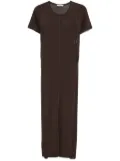 LEMAIRE knitted maxi dress - Brown