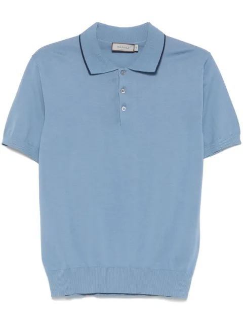 Canali cotton polo shirt