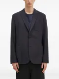Paul Smith single-button patch-pocket blazer - Blue