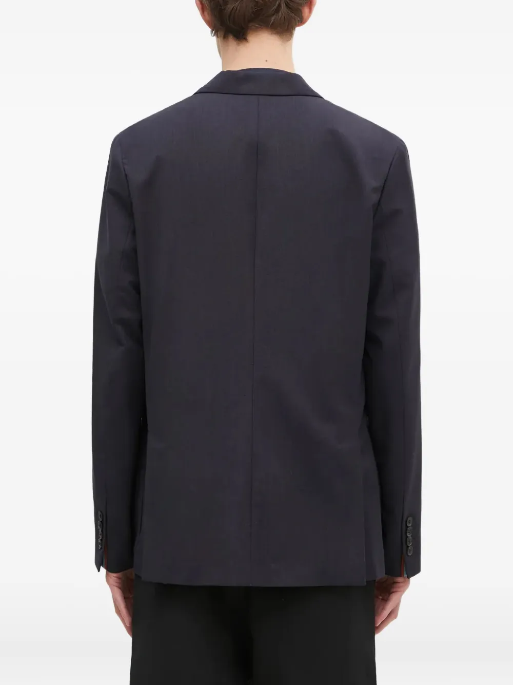 Paul Smith Blazer met enkele knoop en opgestikte zak Blauw