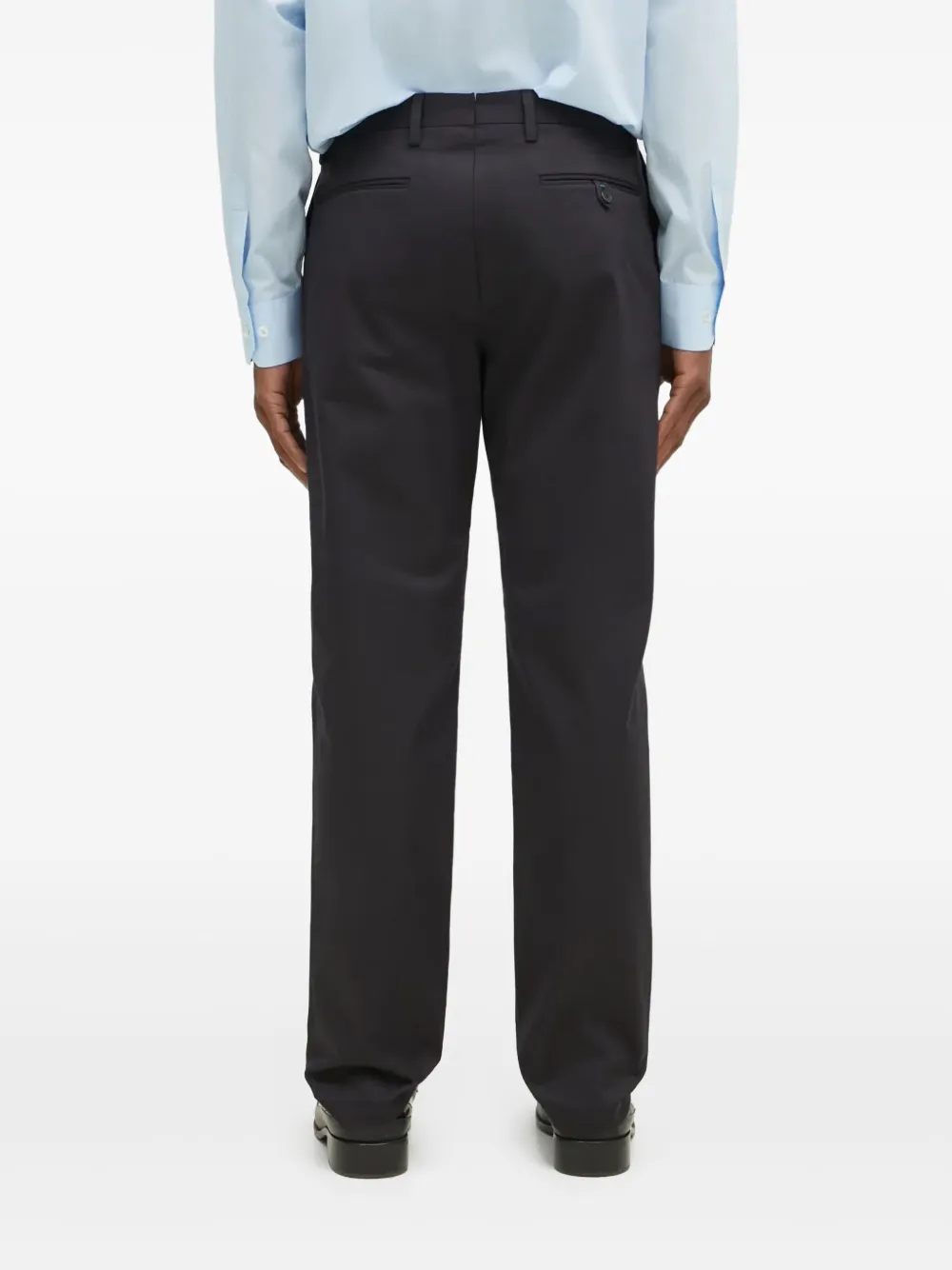 Paul Smith Chino met platte voorkant Blauw