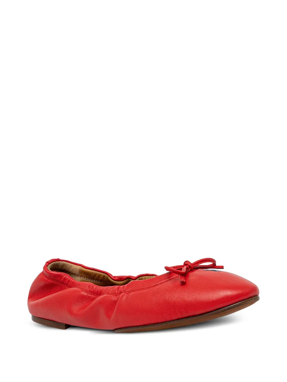 Polo Ralph Lauren The Pony ballerina shoes Red