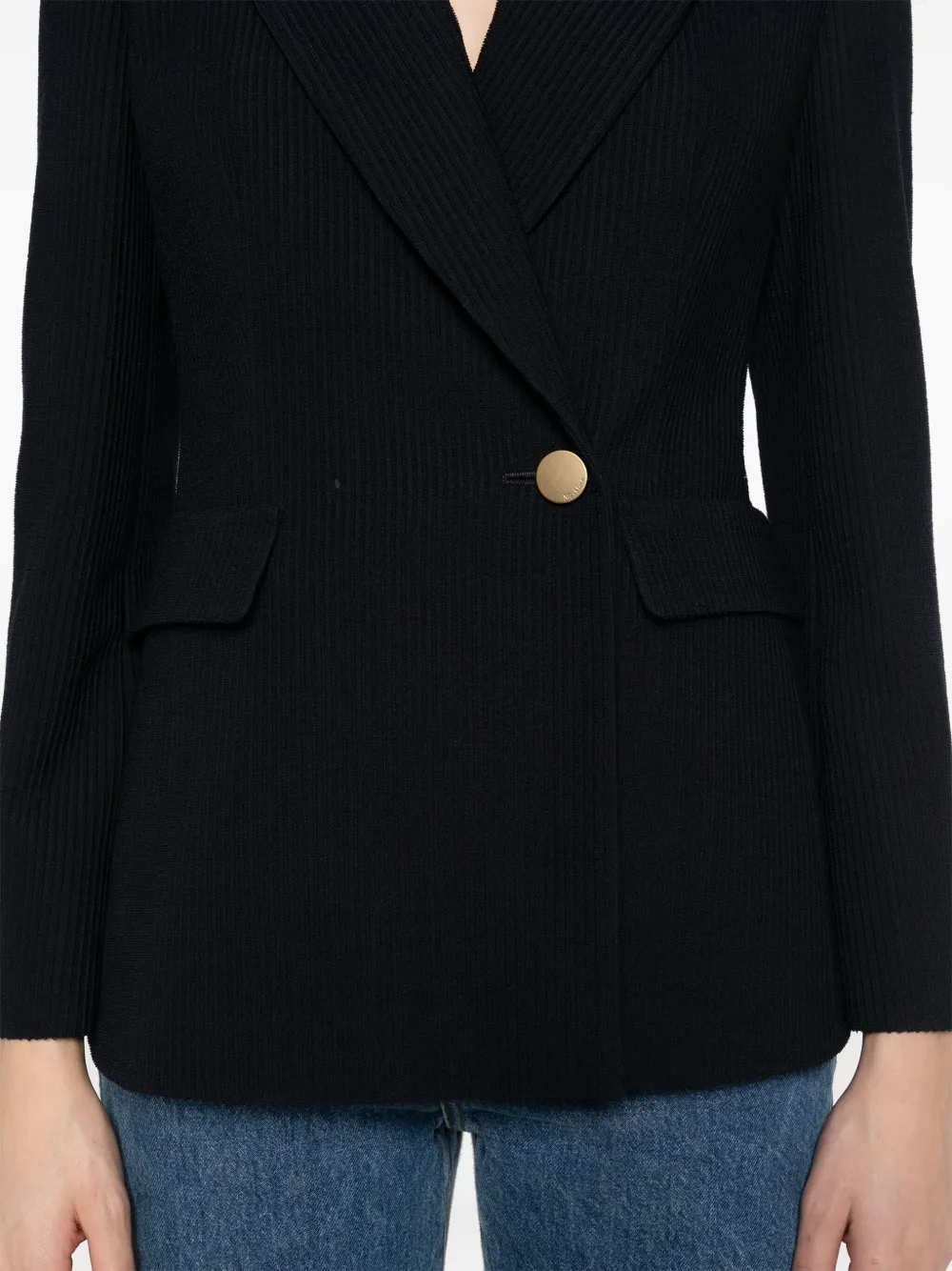 Max Mara Pagano blazer Blauw
