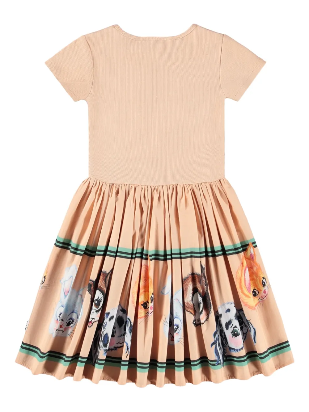 Molo Skaterjurk met dierenprint Beige