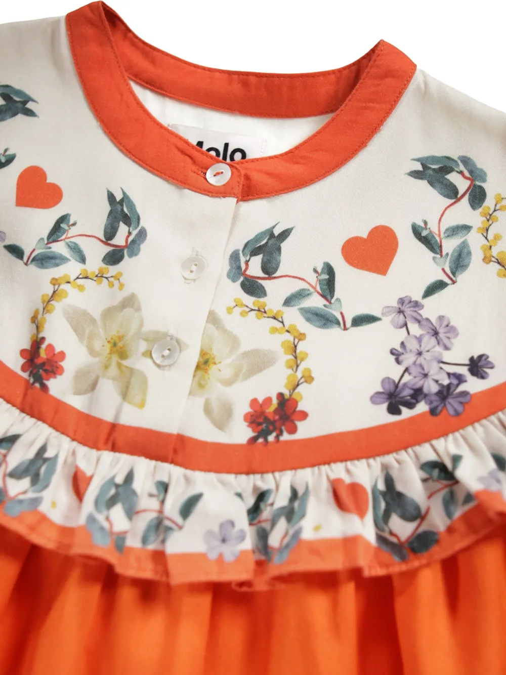 Molo Cibbe jurk Oranje