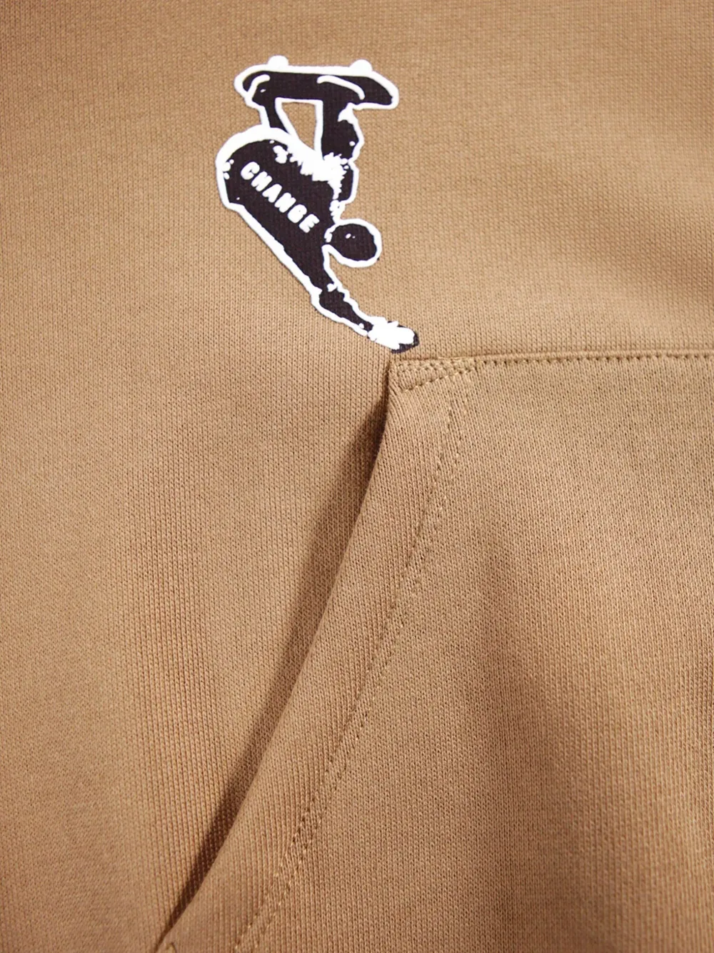Molo Hoodie met print Bruin