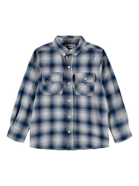 Molo checked button-up shirt