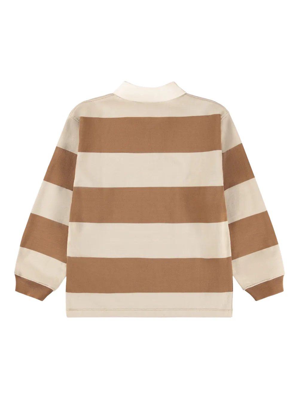 Molo Gestreept poloshirt Beige