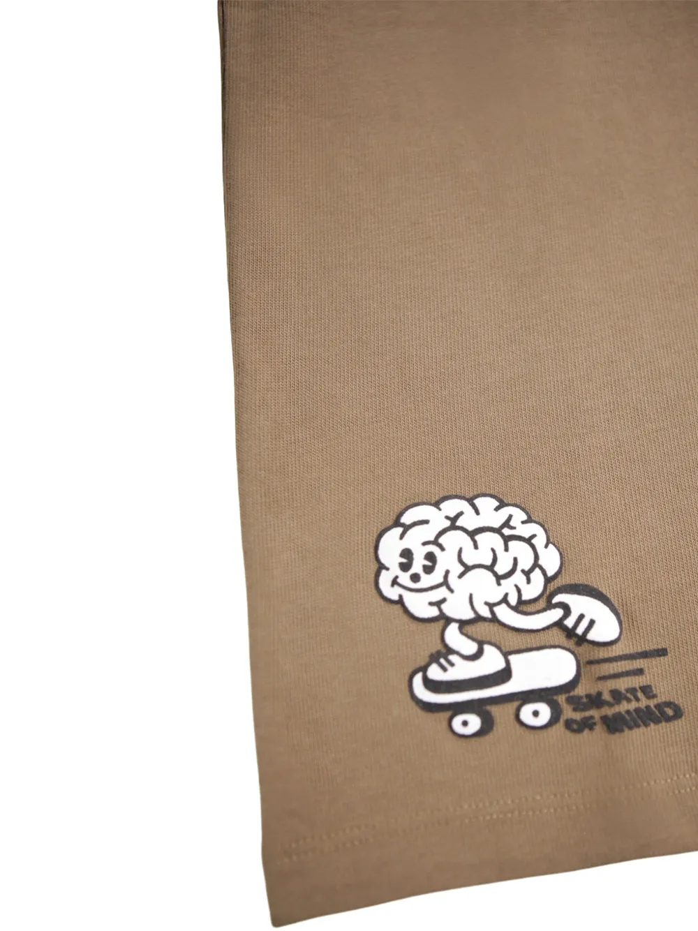 Molo T-shirt met grafische print Bruin