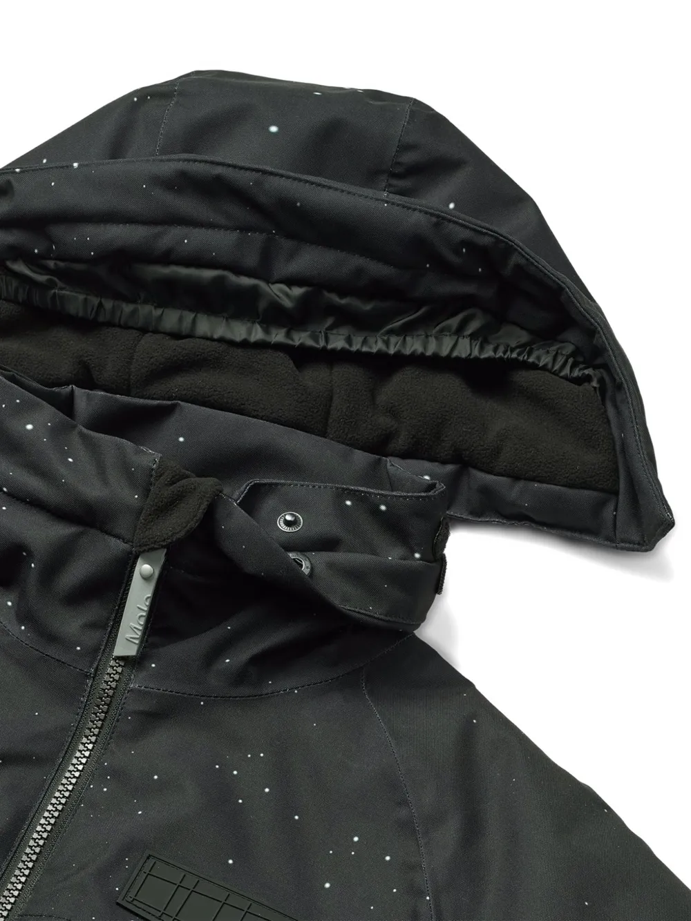 Molo Castor gewatteerd jack Zwart