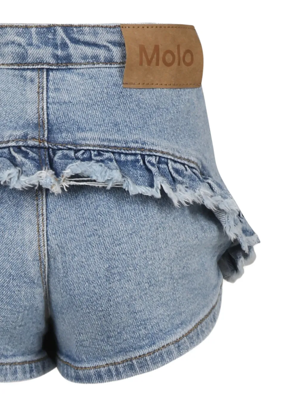 Molo Shorts met ruches Blauw