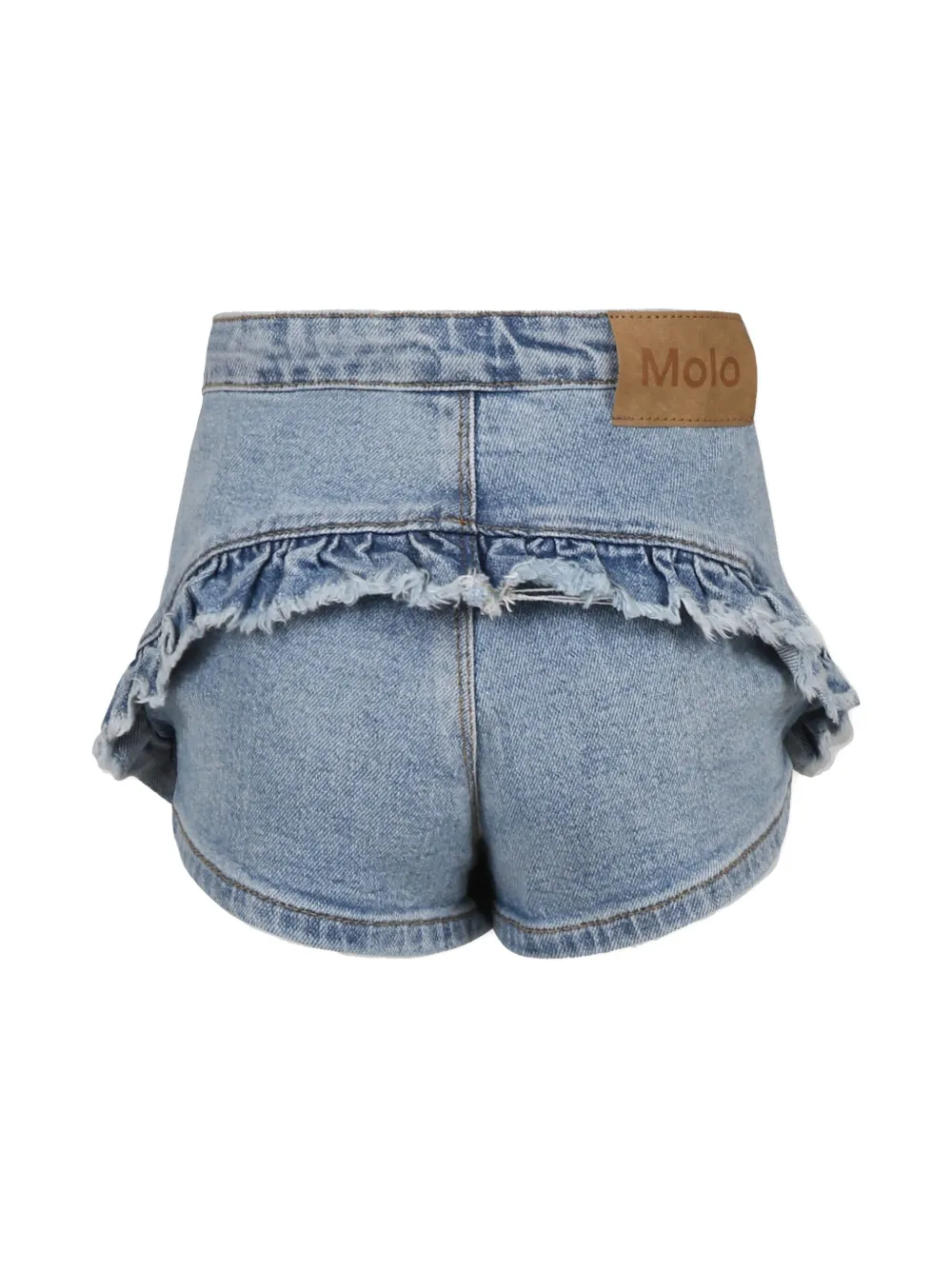 Molo Shorts met ruches - Blauw