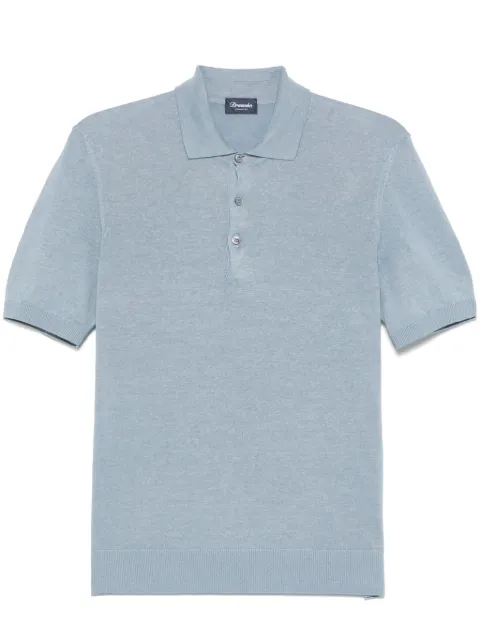 Drumohr knitted polo shirt