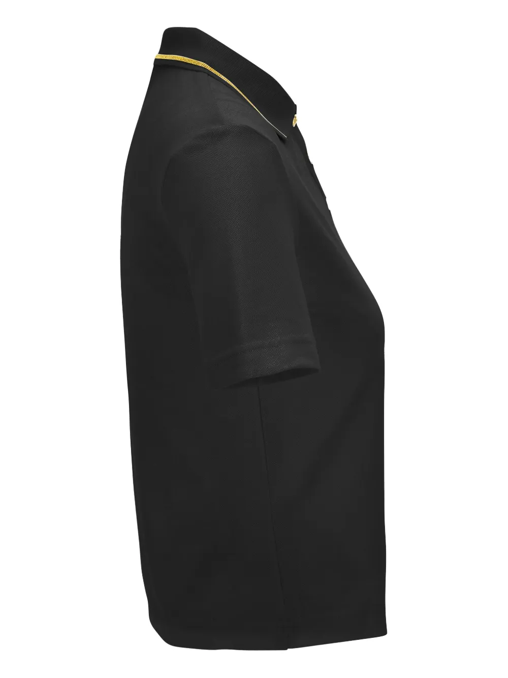 Shop Versace Jeans Couture Logo-embroidered Polo Shirt In Black