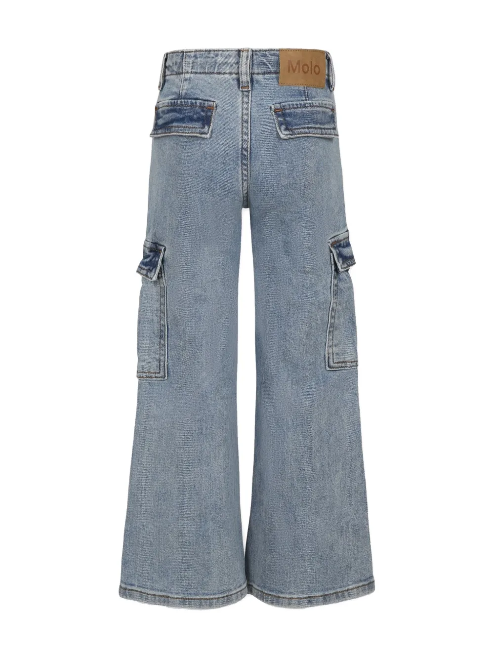 Molo Jeans met logopatch - Blauw