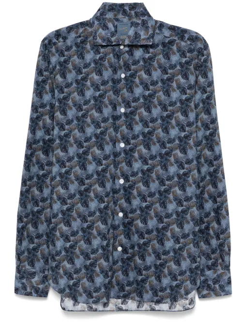 Chemise à imprimé végétal - Barba - Modalova