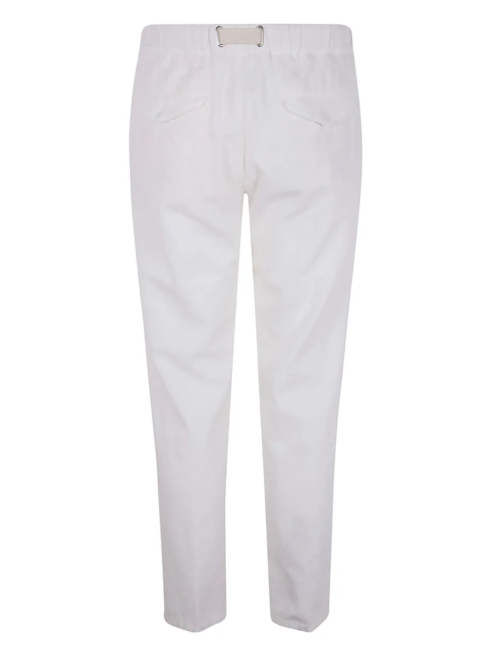 White Sand tapered trousers - Wit