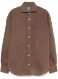 Barba linen shirt - Brown