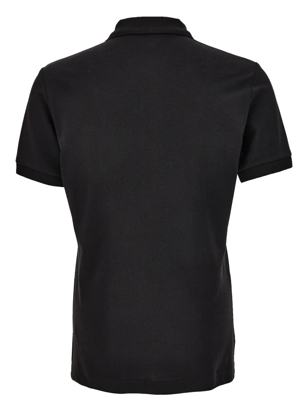 Versace Jeans Couture Poloshirt met logoplakkaat - Zwart