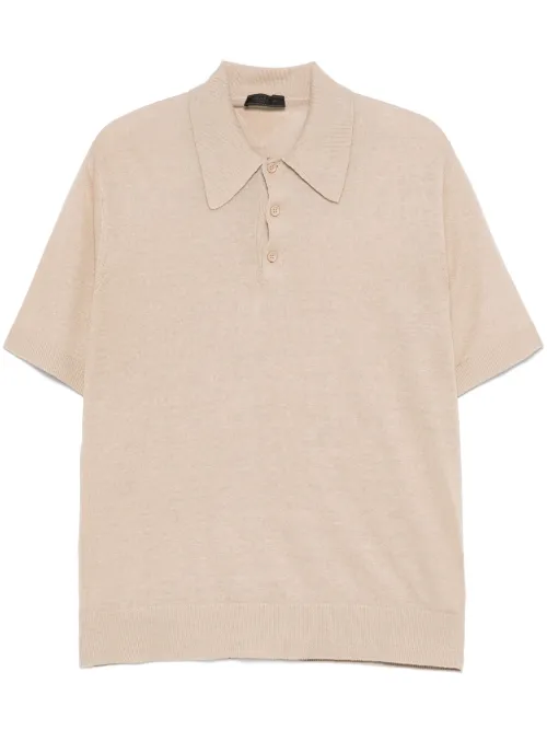 Polo en maille fine - Prada - Modalova