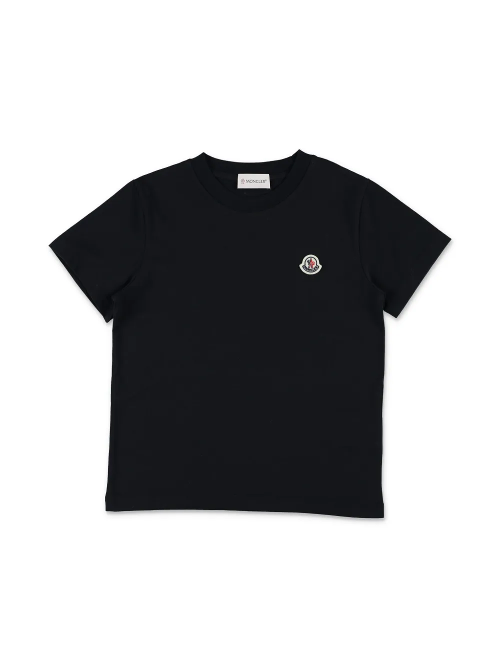 Moncler Enfant logo-patch T-shirt (pack of three) - Zwart