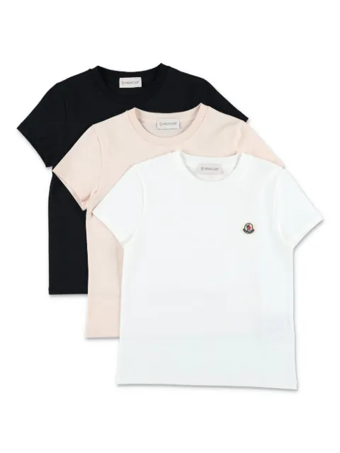 Moncler Enfant cotton t-shirts (set of 3)