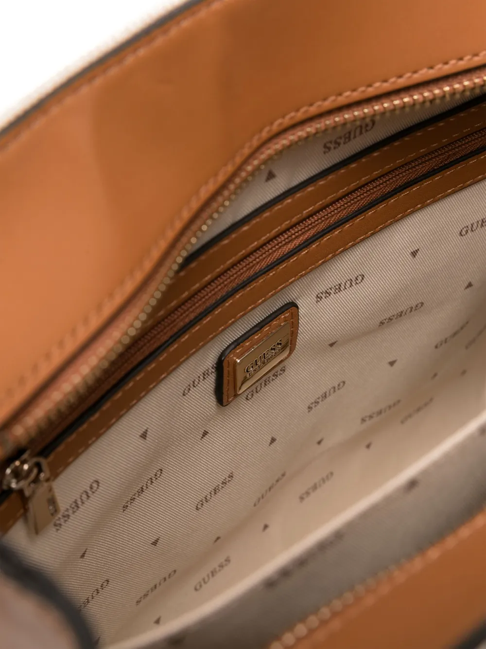 GUESS USA G Status shopper Beige