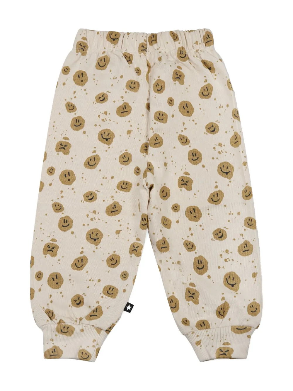 Molo Broek met Mood Dots-print - Beige