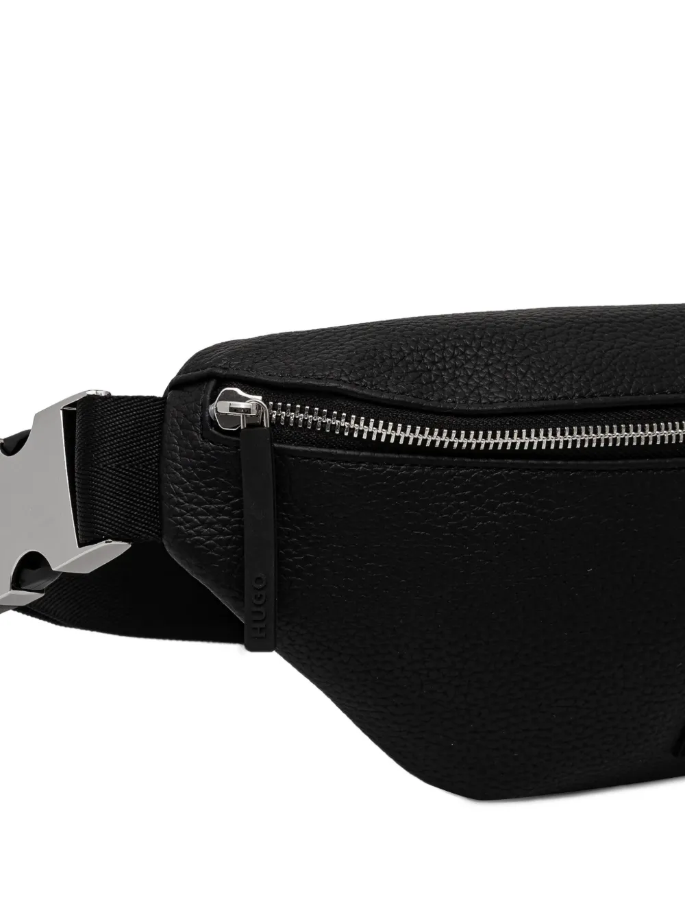 HUGO faux-leather belt bag - Zwart