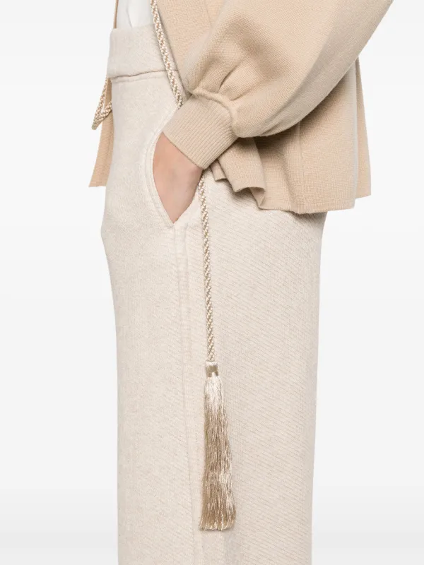 MAX MARA|TRAINING PANTS (TAY (11781058 001 / 1178105860 Max Mara Tay Track Pants | Neutrals | FARFETCH