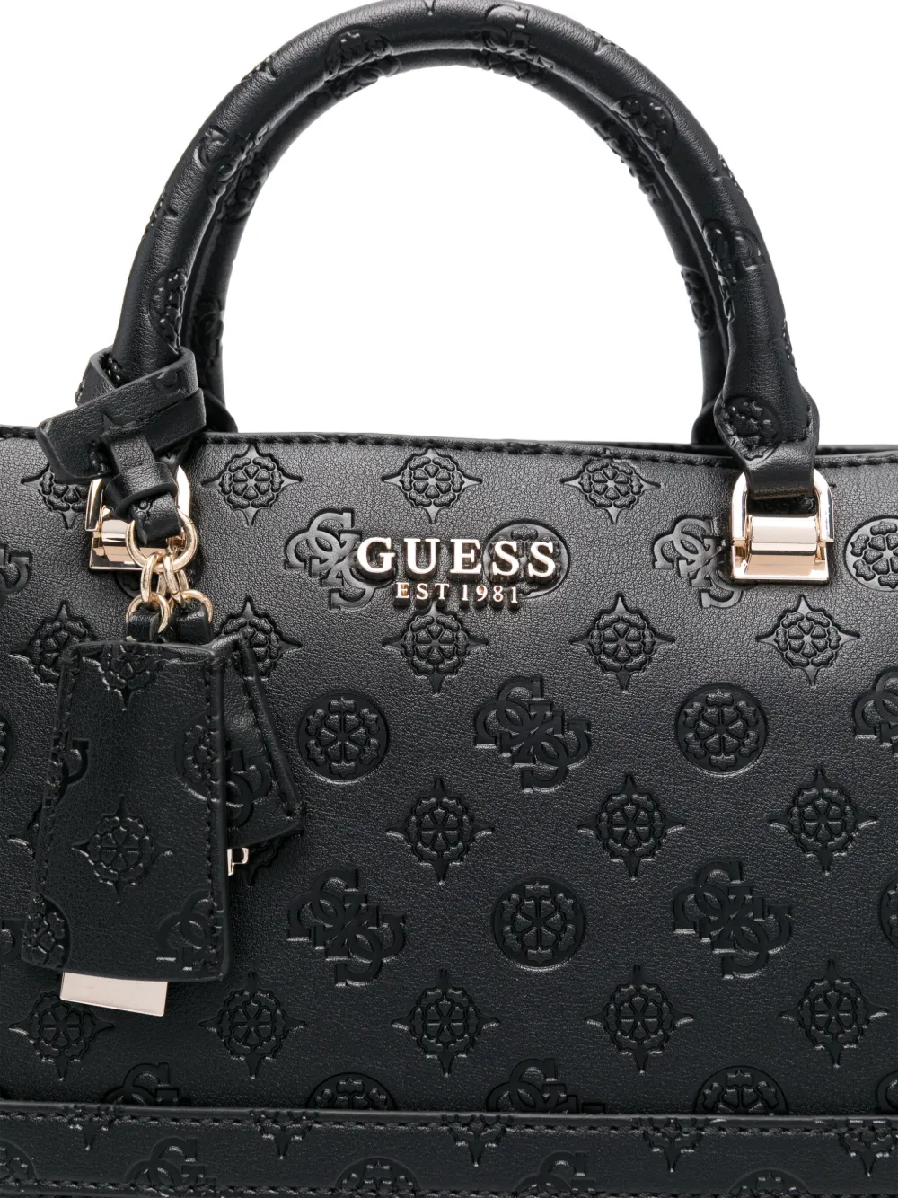 GUESS USA 4G Peony shopper Zwart