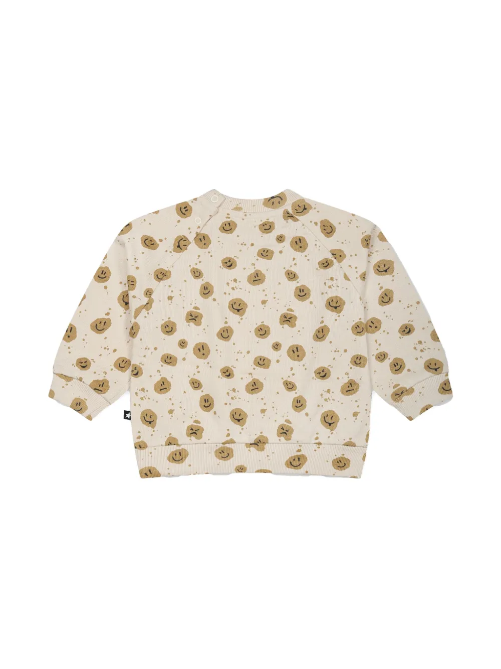 Molo Mood Dots-printed Sweatshirt In Neutrals