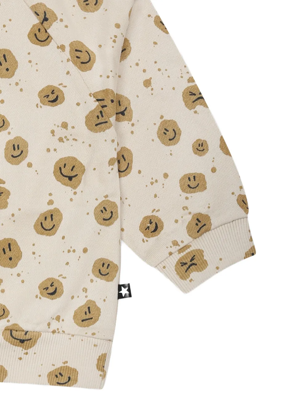 Molo Sweater met print Beige