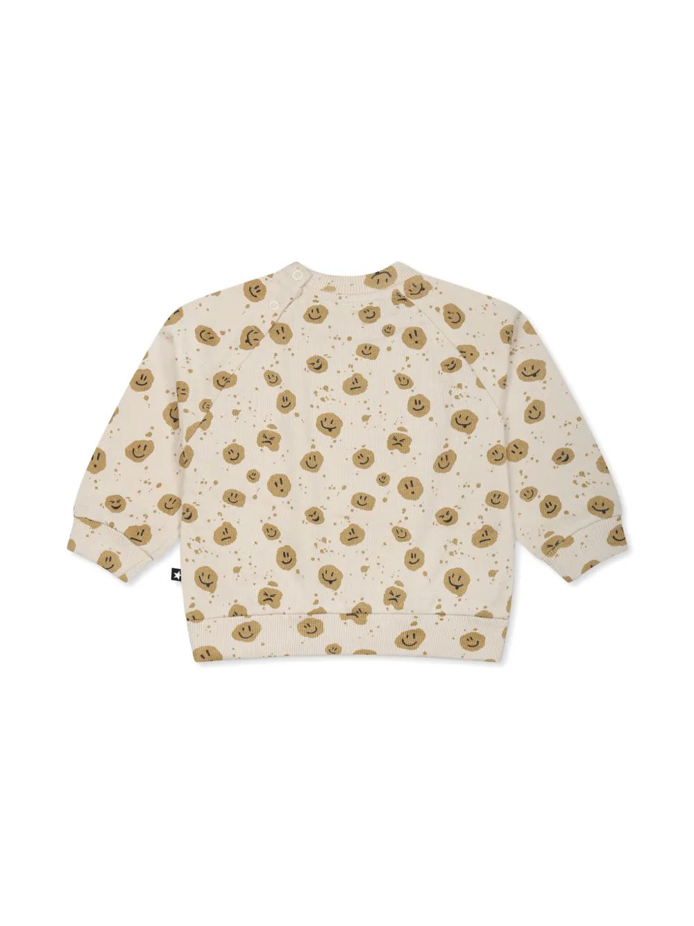 Molo Sweater met print - Beige