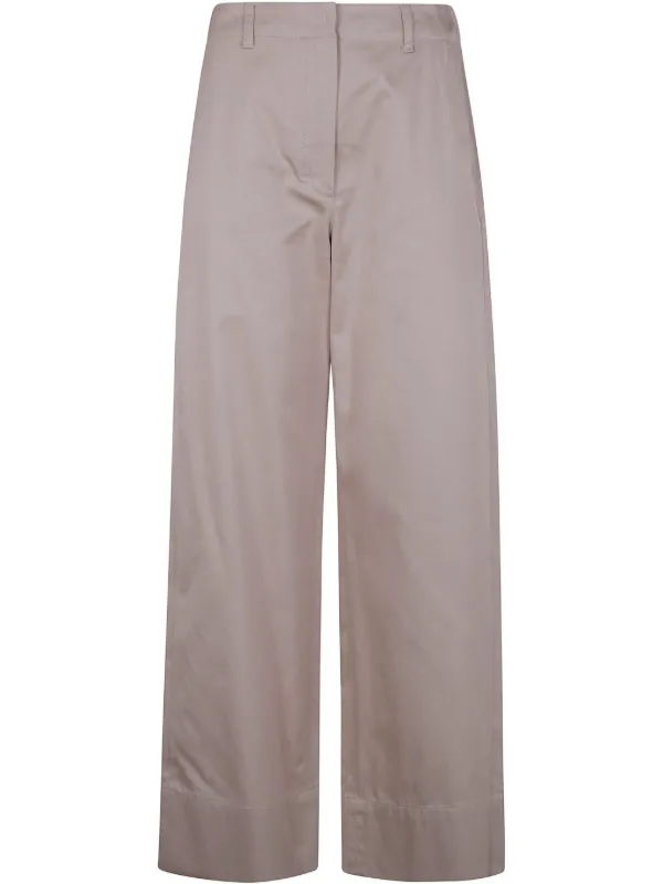 【S MAX MARA 】ユニコ コットンパンツ S Max Mara Unico パンツ | ニュートラル | FARFETCH JP