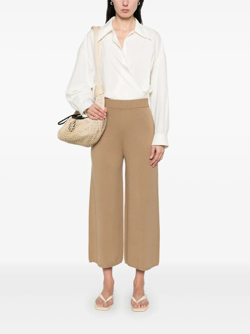 JOSEPH wool trousers - Bruin