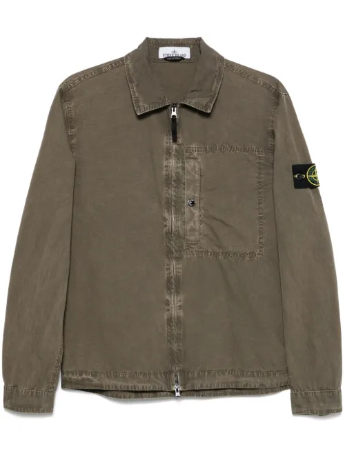 Surchemise à patch Compass - Stone Island - Modalova