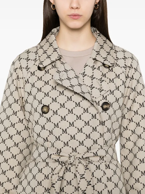 MAX MARA｜JACKETS (LUCI (19481054 043 / 19481054600 043) Oversized linen canvas jacket, black | 