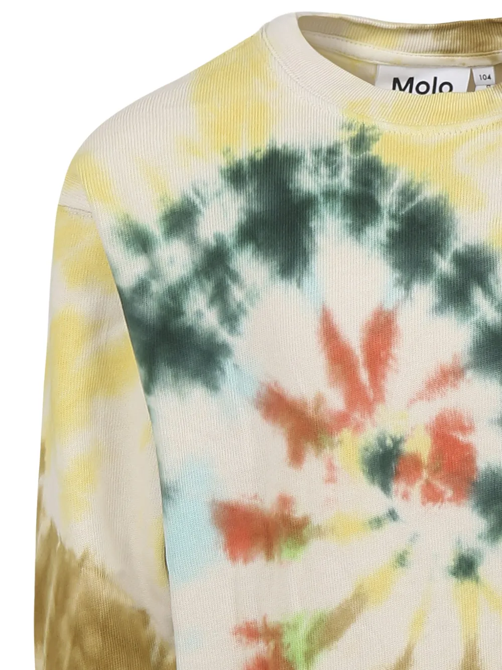 Molo Monti Swirl sweater Geel