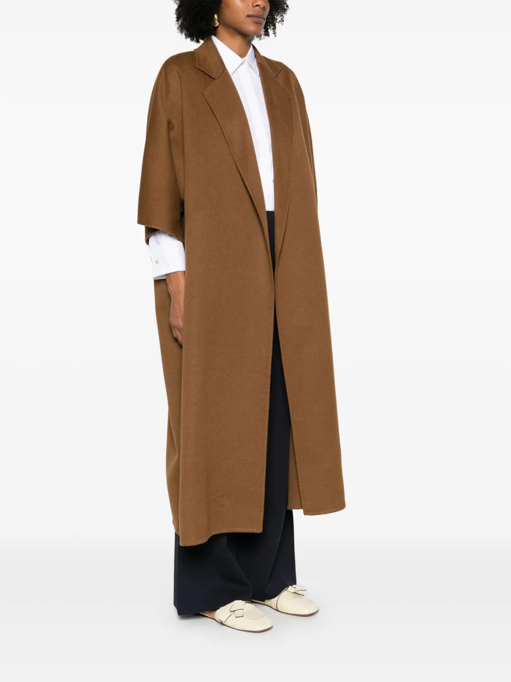 Max Mara Gitano jas Bruin