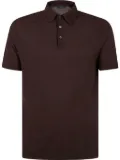 Zanone short-sleeve polo shirt - Brown