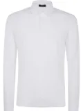 Zanone Ice cotton polo shirt - White