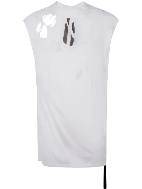 Rick Owens DRKSHDW playera de jersey