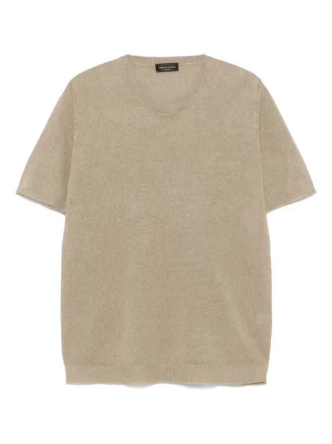 Roberto Collina playera de lino