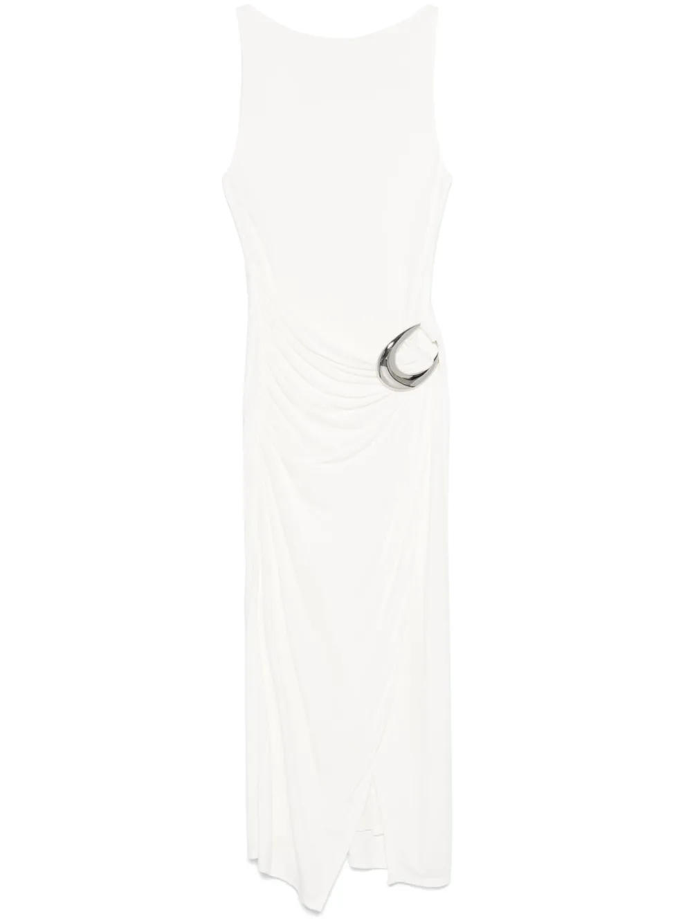 STAUD robe mi-longue Talia - Blanc