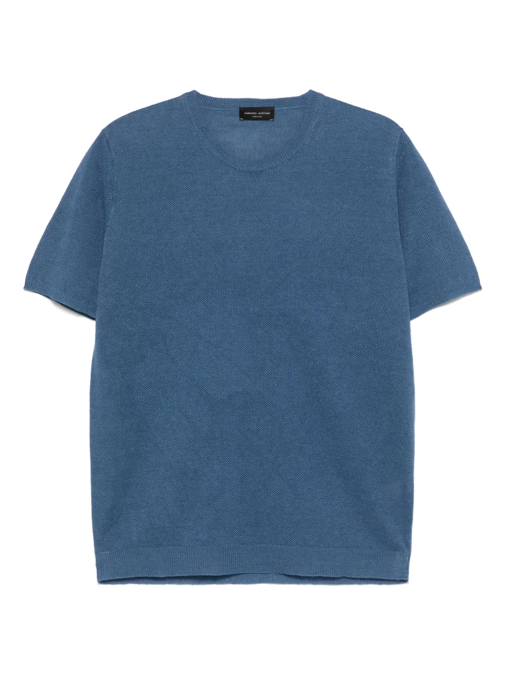 Roberto Collina playera de lino | azul | Image 1