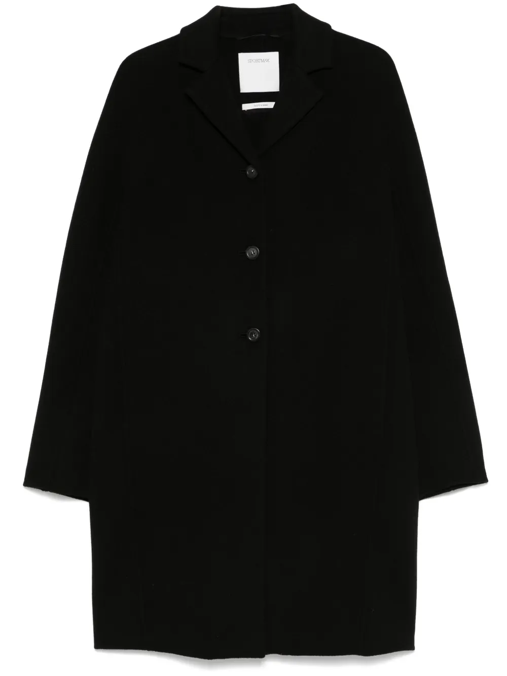 スポーツマックスSPORTMAX ウールアンゴラダブルブレストコート