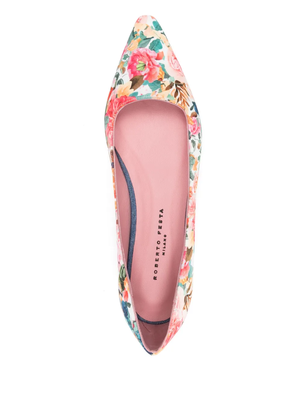 Roberto Festa Amaia ballet flats White