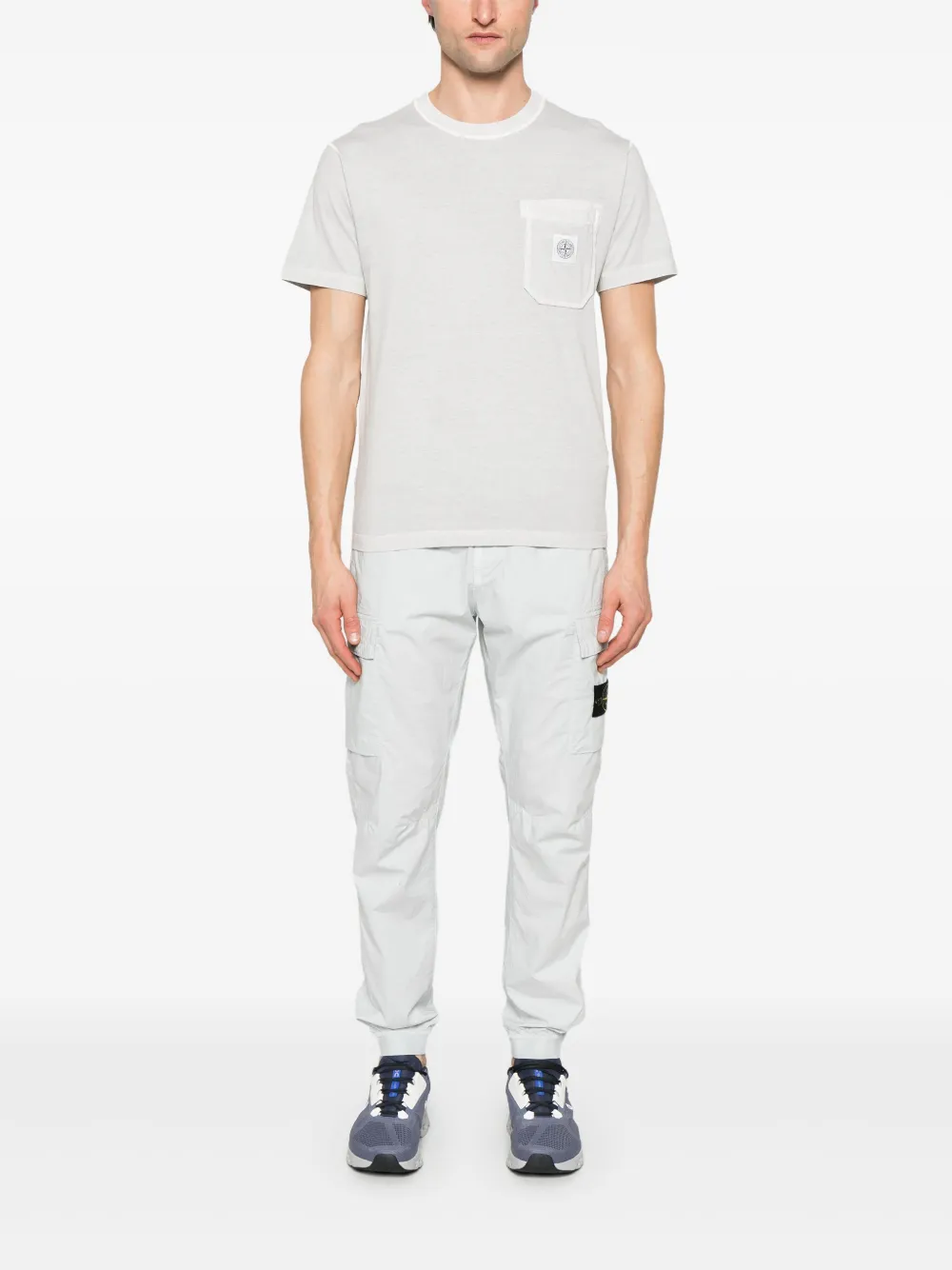 Stone Island Cargo broek - Blauw