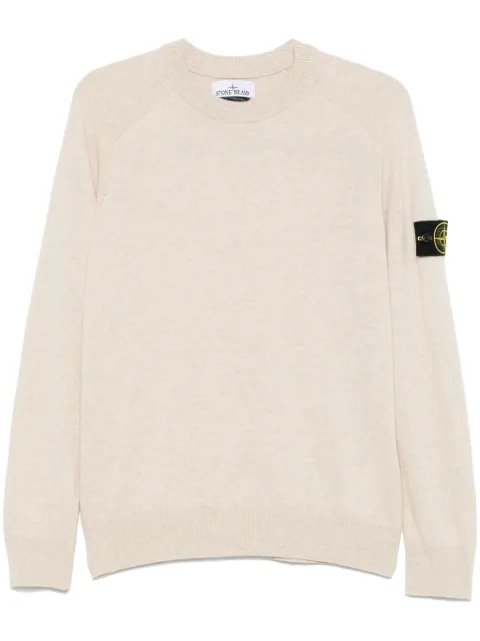 Stone Island suéter con cuello redondo